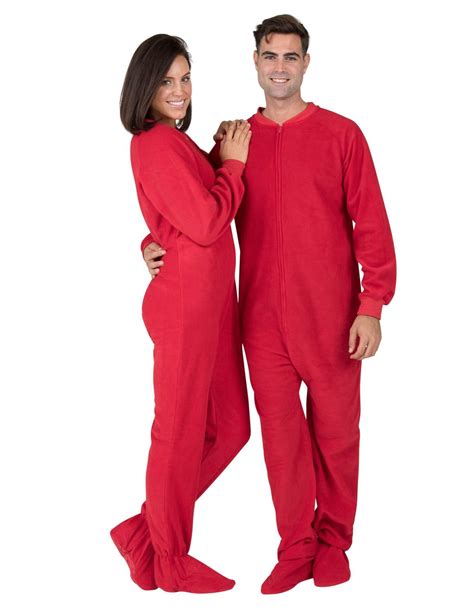 adult footie pajamas